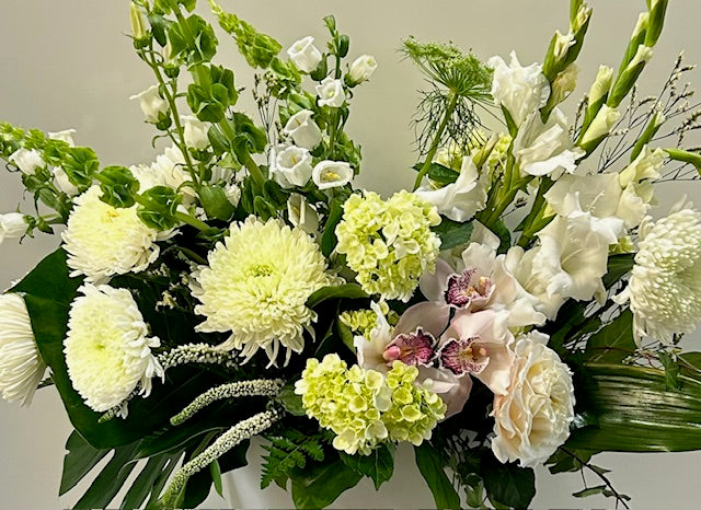 Grand Whites Flower Arrangement