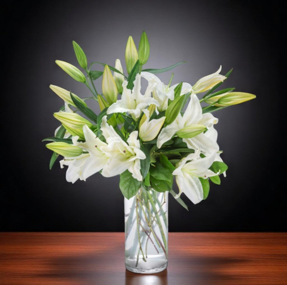 Peaceful Lilies Garden