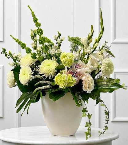 Grand Whites Flower Arrangement