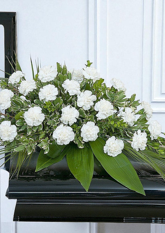 Simple Casket Flowers